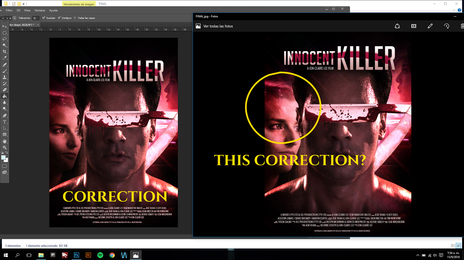 Poster Design by FilippiniMatiasDG for JCL Productions Pty Ltd | Design #12069913