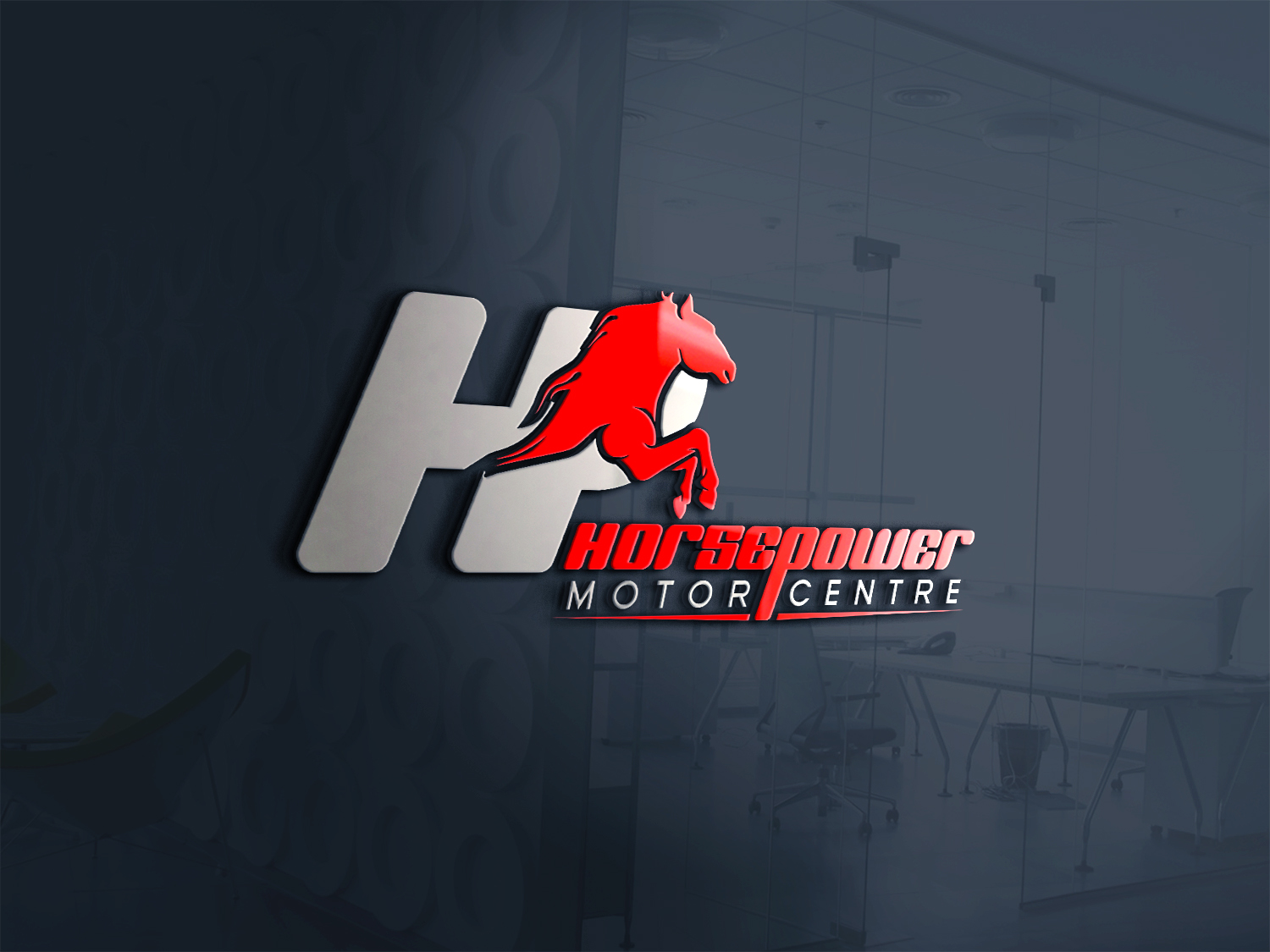 Logo Design by IMD-HUB for Horsepower Motor Centre Ltd. | Design #11784149