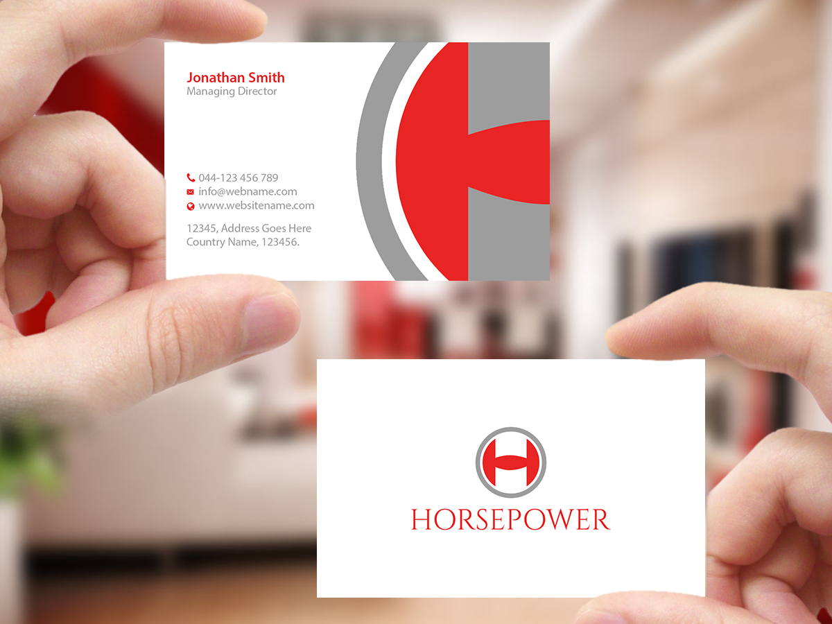 Logo Design by Creations Box 2015 for Horsepower Motor Centre Ltd. | Design #11796440