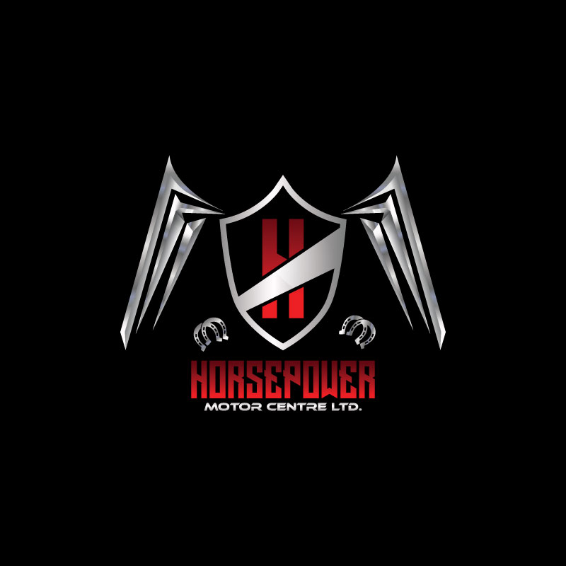 Logo Design by Arrowhead for Horsepower Motor Centre Ltd. | Design #11784396