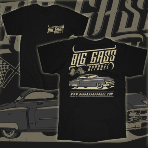 Big Gass Apparel hot rod lifestyle clothing | T-shirt Design by Michaelsefrico