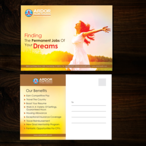 Postcard Design by uk for this project | Design: #11788570