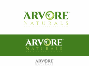 Arvore Naturals (emphasis on ARVORE and an Accent mark over the A) | Logo Design by nikkiblue