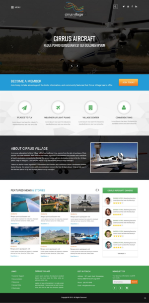 Web Design by pb for Alpine Internet | Design: #11802877