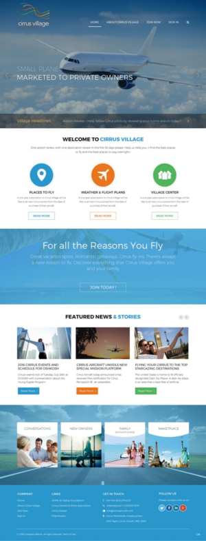 Web Design by pb for Alpine Internet | Design: #11850341