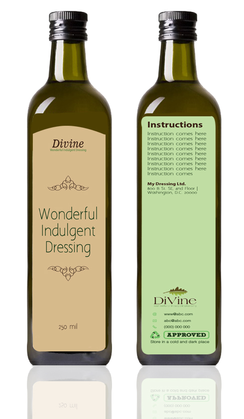 Etikett-Design von Limecom für Divine Gourmet Foods | Design #11872852