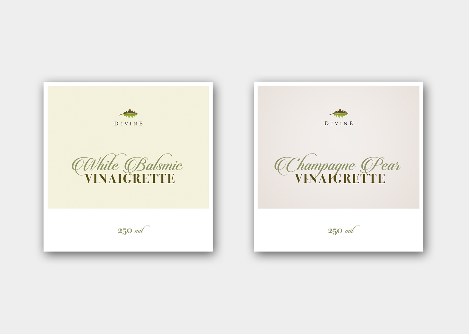 Etikett-Design von Rick Blaine für Divine Gourmet Foods | Design #11874685
