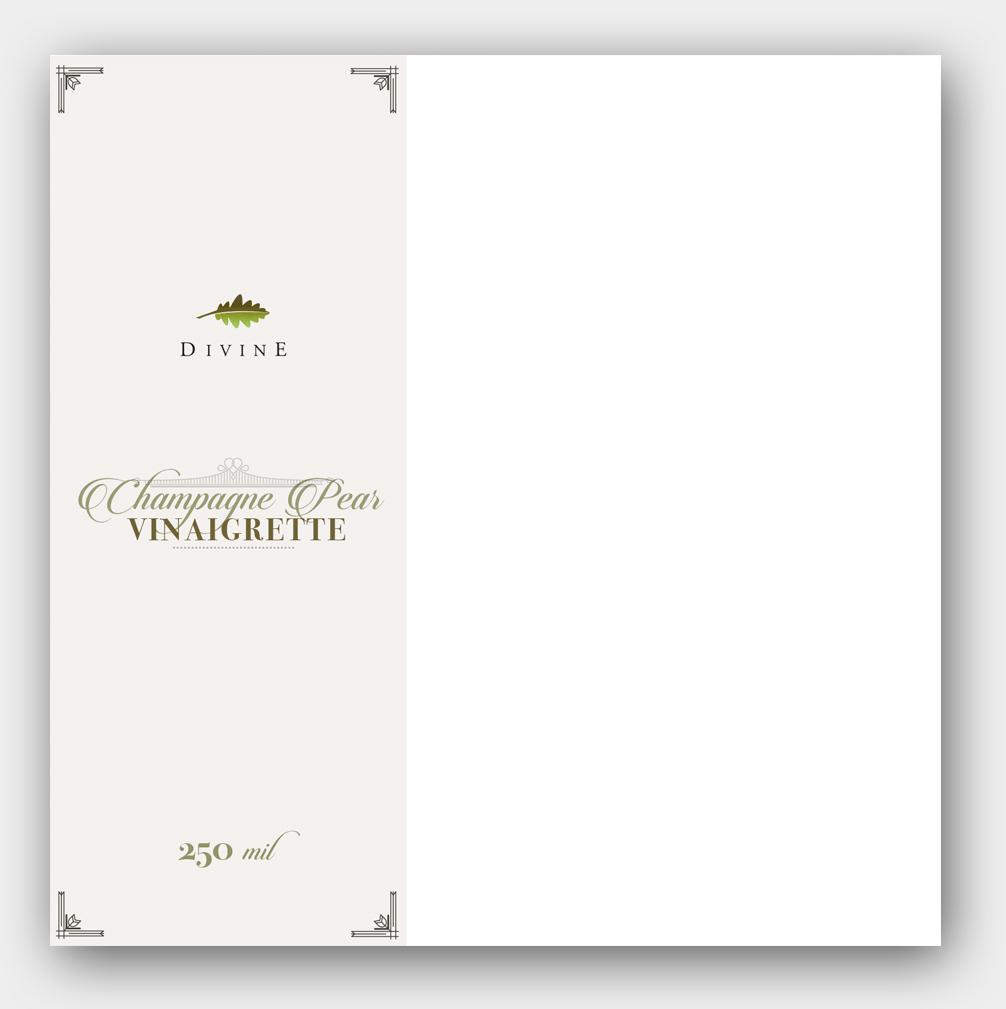 Diseño de Etiqueta por Rick Blaine para Divine Gourmet Foods | Diseño #11882701