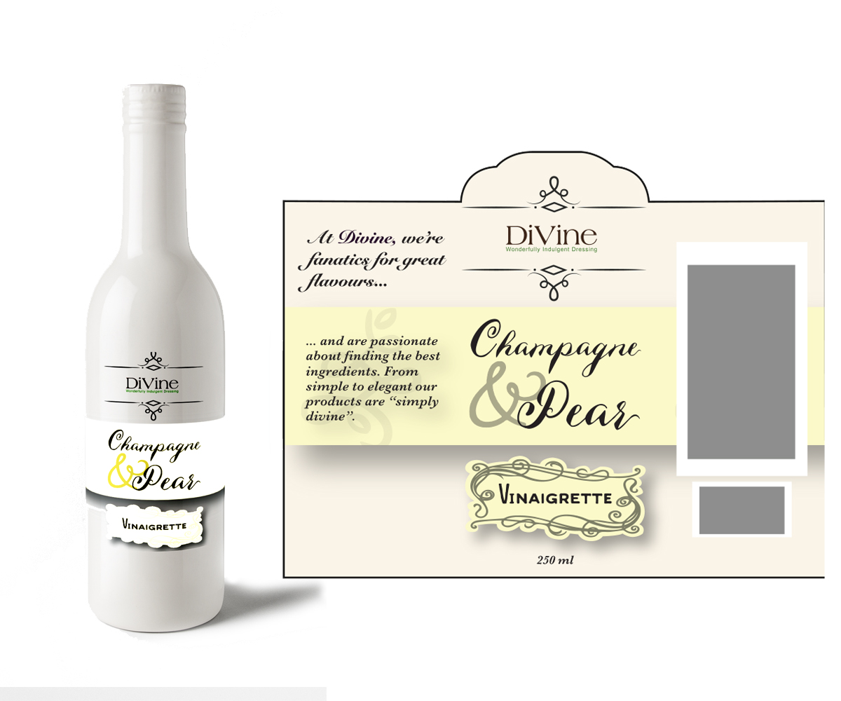 Label Design by jamielws60 for Divine Gourmet Foods | Design #11840213