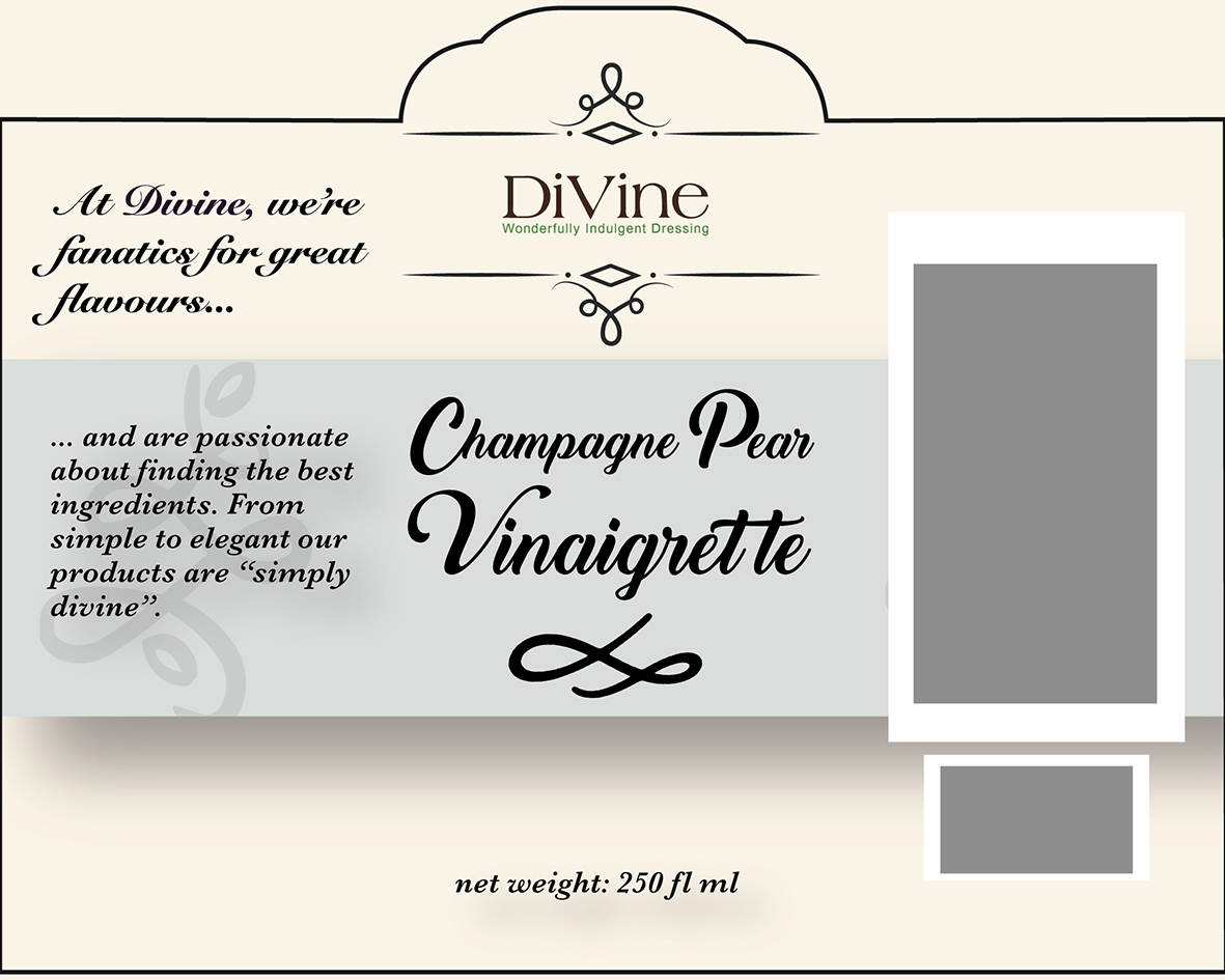 Etikett-Design von jamielws60 für Divine Gourmet Foods | Design #11851998