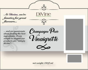 Diseño de Etiqueta por jamielws60 para Divine Gourmet Foods | Diseño: #11851998