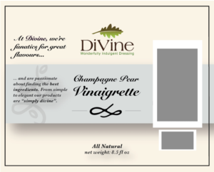 Diseño de Etiqueta por jamielws60 para Divine Gourmet Foods | Diseño: #11853758