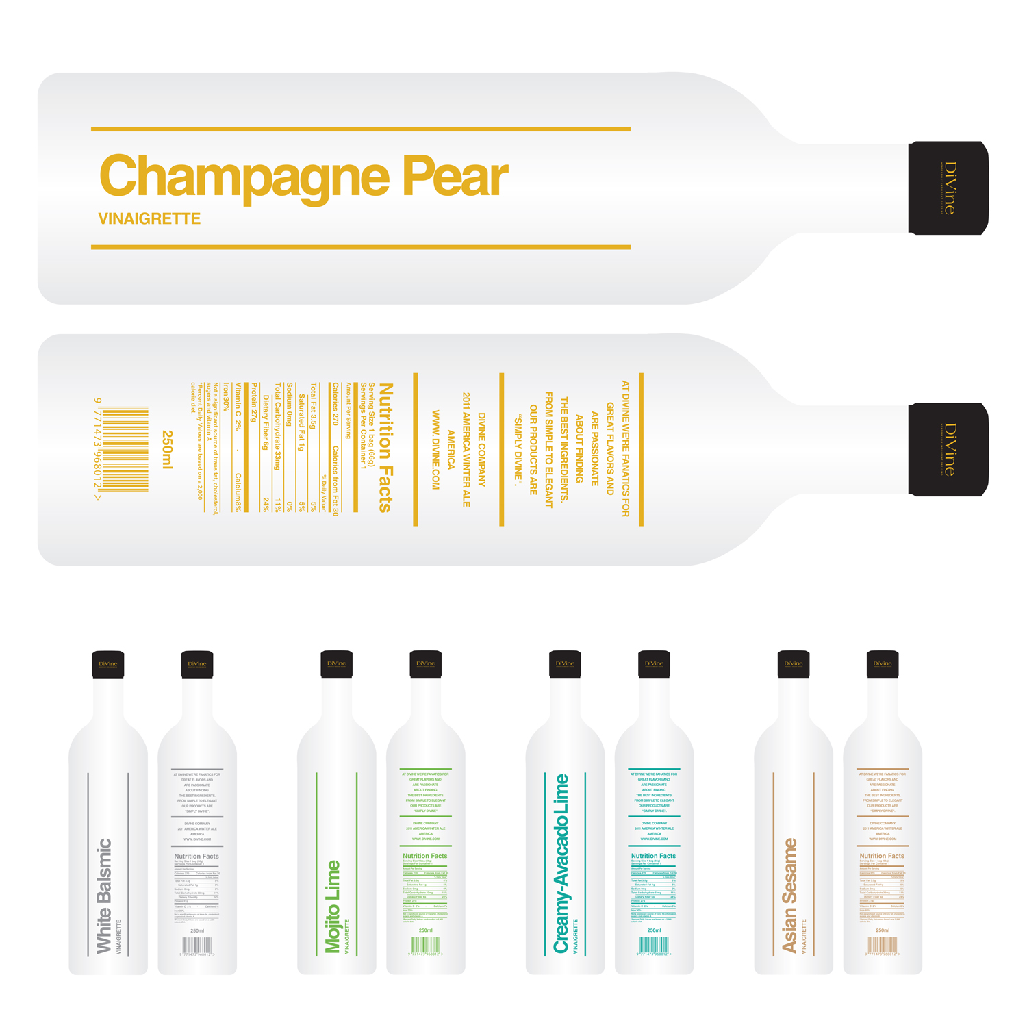 Label Design by corafemme for Divine Gourmet Foods | Design #11878043