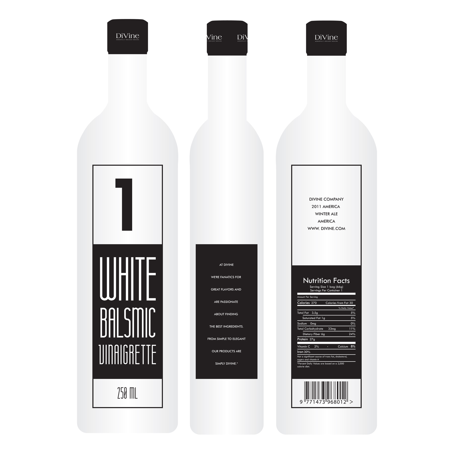 Diseño de Etiqueta por corafemme para Divine Gourmet Foods | Diseño #11878059