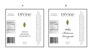 Label Design by corafemme for Divine Gourmet Foods | Design: #12147911