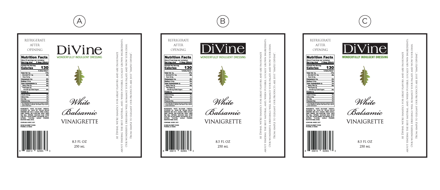 Label Design by corafemme for Divine Gourmet Foods | Design #12178256