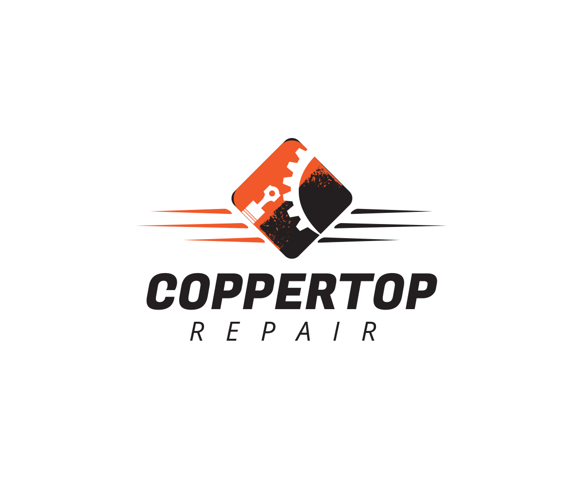 Logo Design by Agnes Bak for Coppertop Repair | Design #11858524