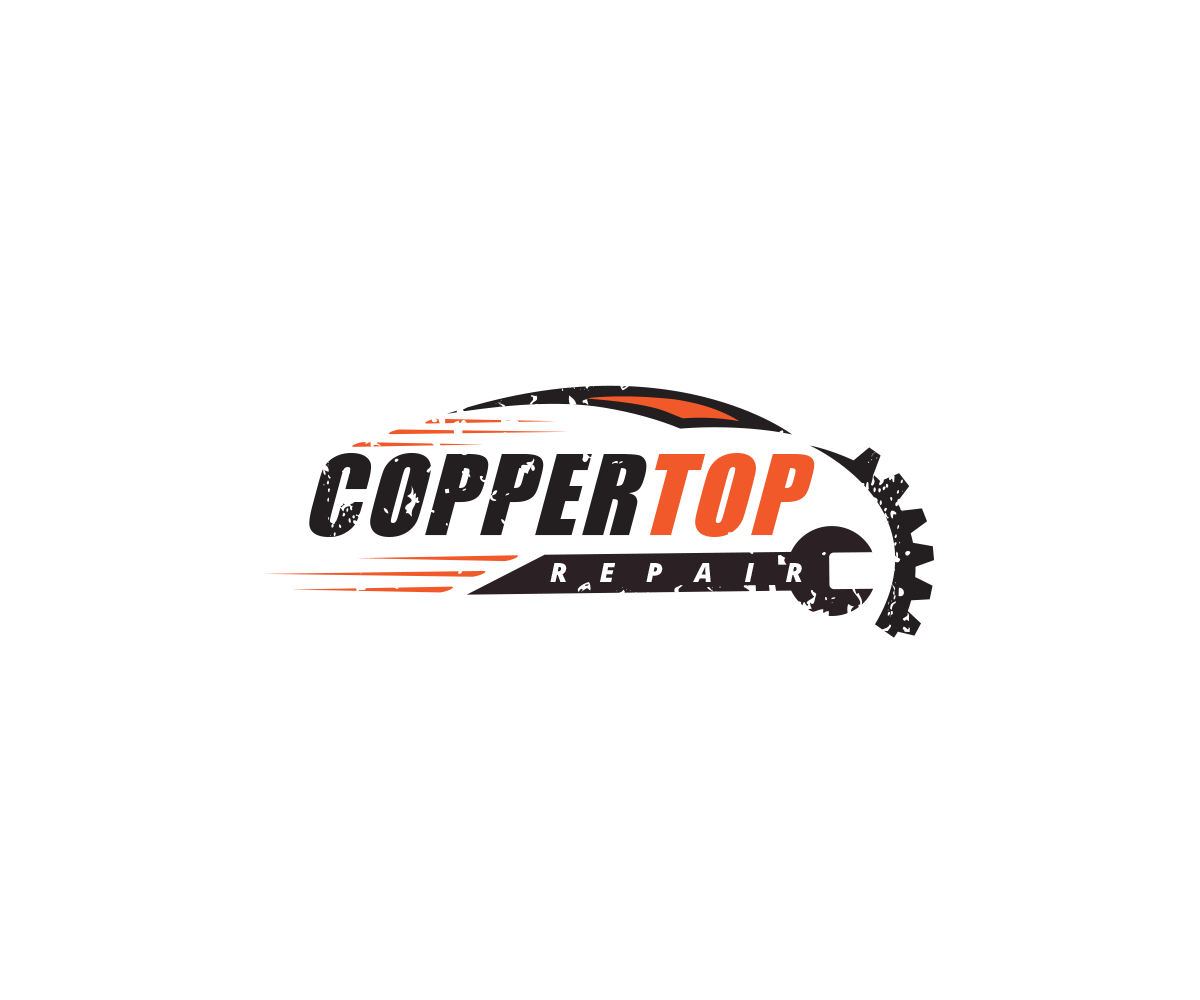 Logo Design by Agnes Bak for Coppertop Repair | Design #11859115