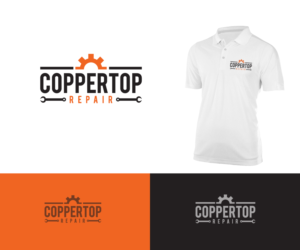 Logo Design by Luc1ano for Coppertop Repair | Design: #11831454