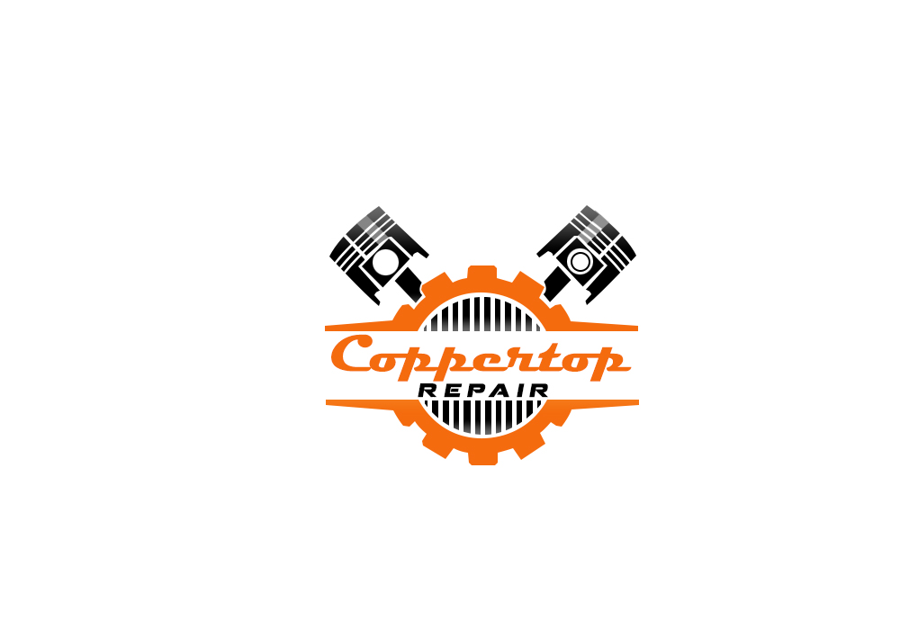Logo Design by FlyingPen for Coppertop Repair | Design #11794151