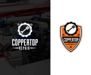 Logo Design by artisan bee 2022 for Coppertop Repair | Design: #11883152