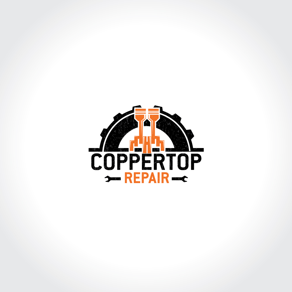 Logo Design by Sujit Banerjee for Coppertop Repair | Design #11790520