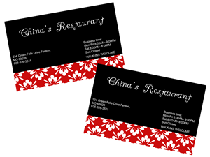 Business Card Design by Eyeshield21