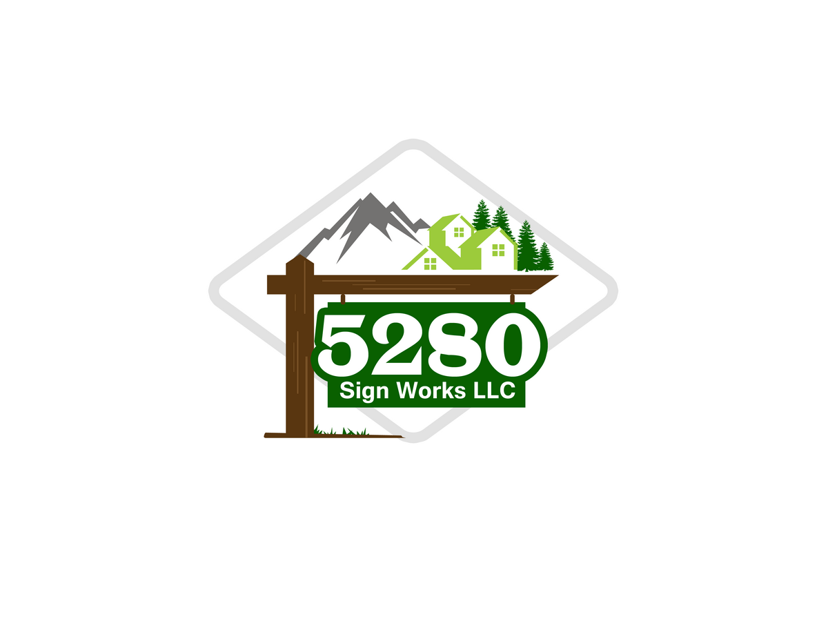 Logo Design by DoveFendi for 5280 Sign Works LLC | Design #11844908