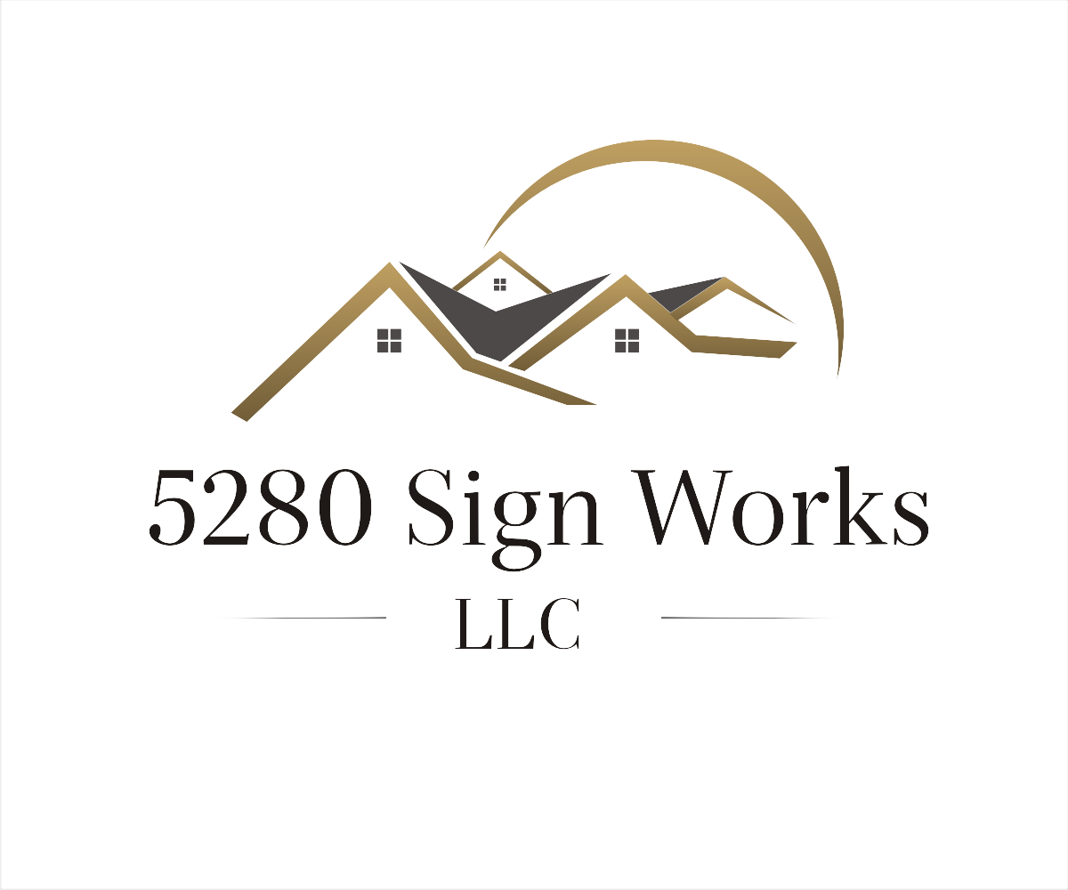 Logo Design by JACK10 for 5280 Sign Works LLC | Design #11844038