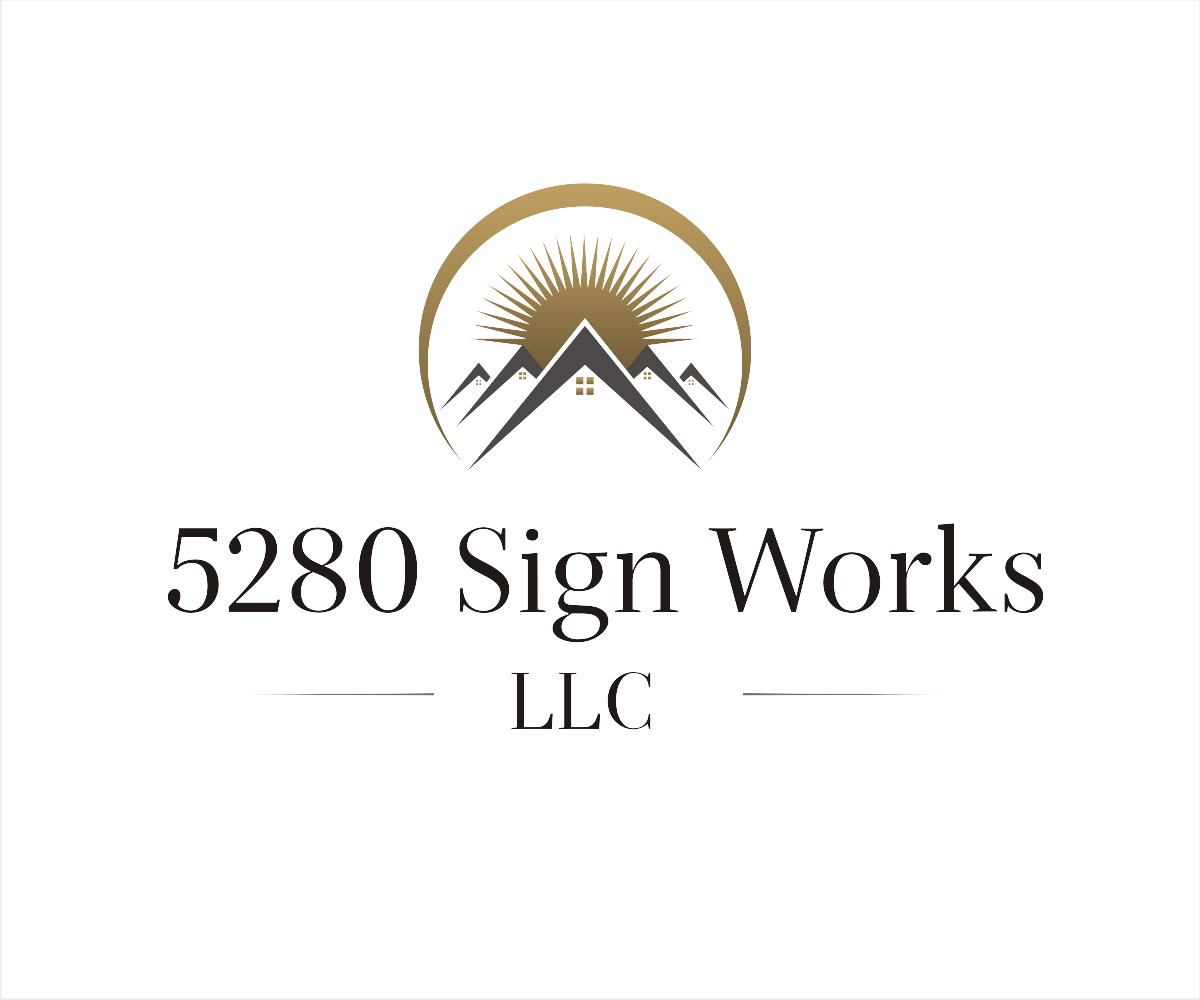 Logo Design by JACK10 for 5280 Sign Works LLC | Design #11844039