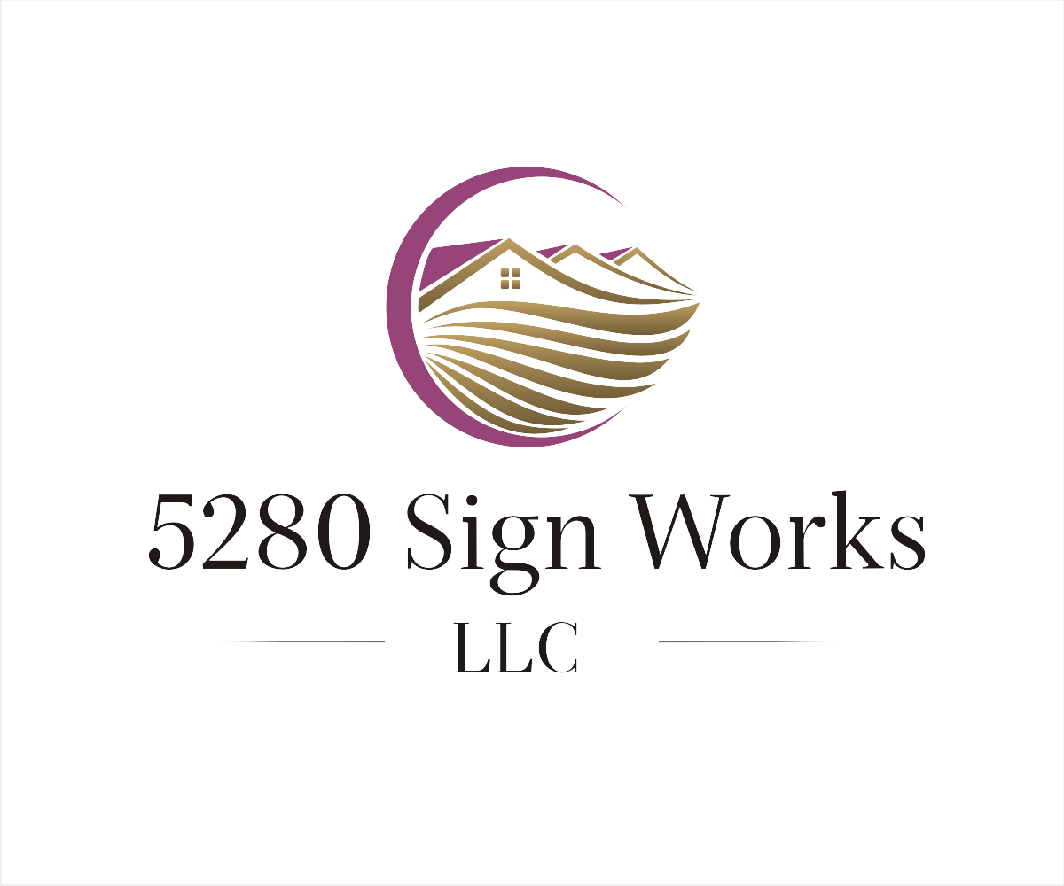 Logo Design by JACK10 for 5280 Sign Works LLC | Design #11844045