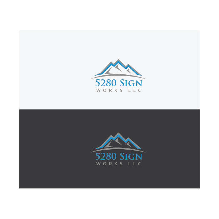 Logo Design by Tere G artwork for 5280 Sign Works LLC | Design #11852976