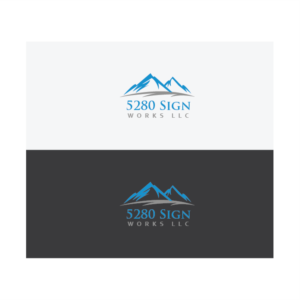 Logo Design by Tere G artwork for 5280 Sign Works LLC | Design: #11852977