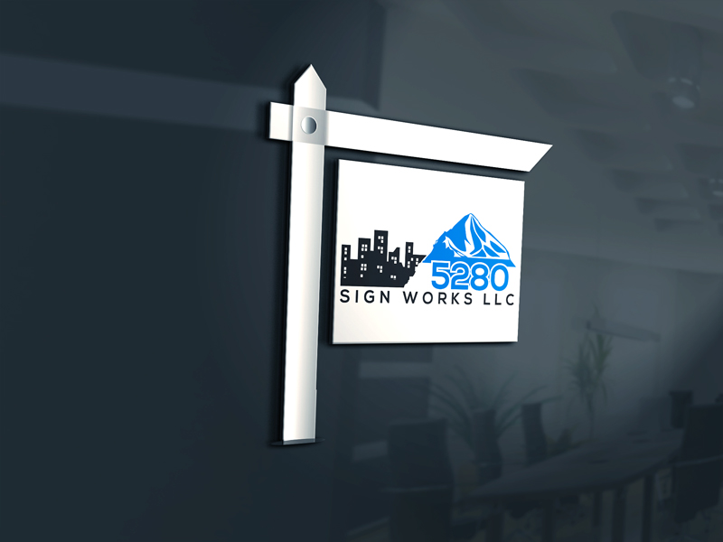 Logo Design by Dulavai for 5280 Sign Works LLC | Design #11845996
