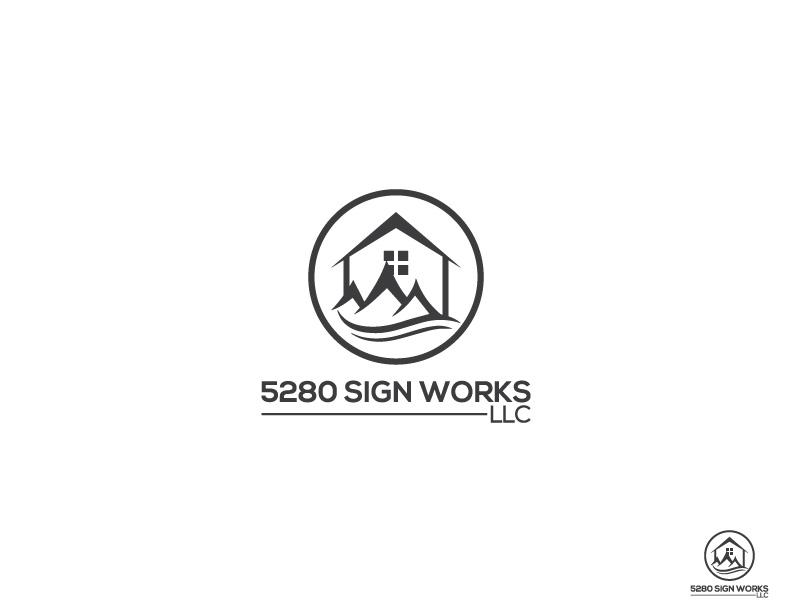 Logo Design by MAWBM for 5280 Sign Works LLC | Design #11858487
