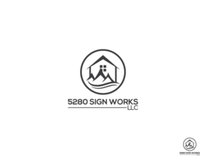 Logo Design by MAWBM for 5280 Sign Works LLC | Design: #11858487