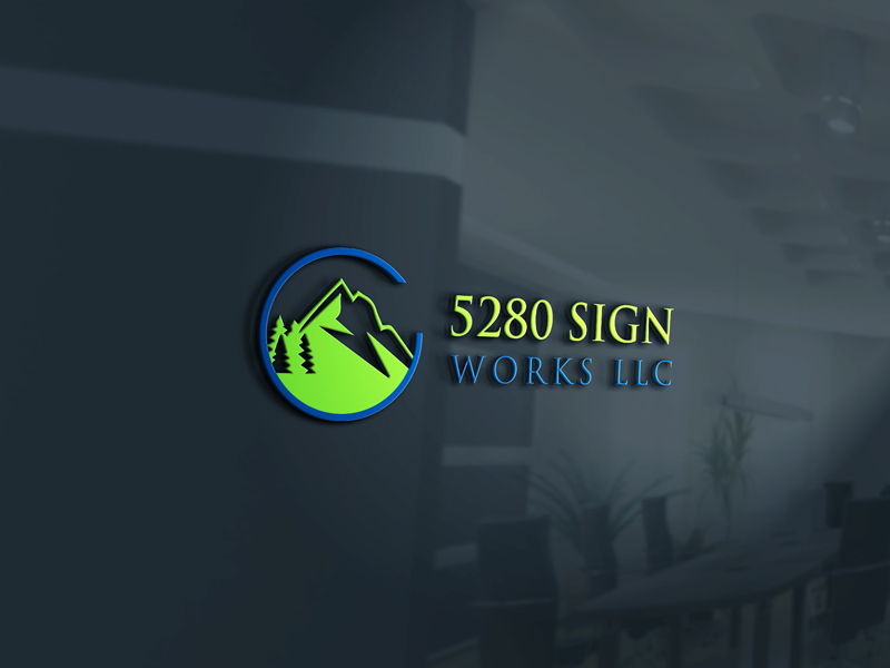 Logo Design by Mehedi Hasan ™ for 5280 Sign Works LLC | Design #11845761