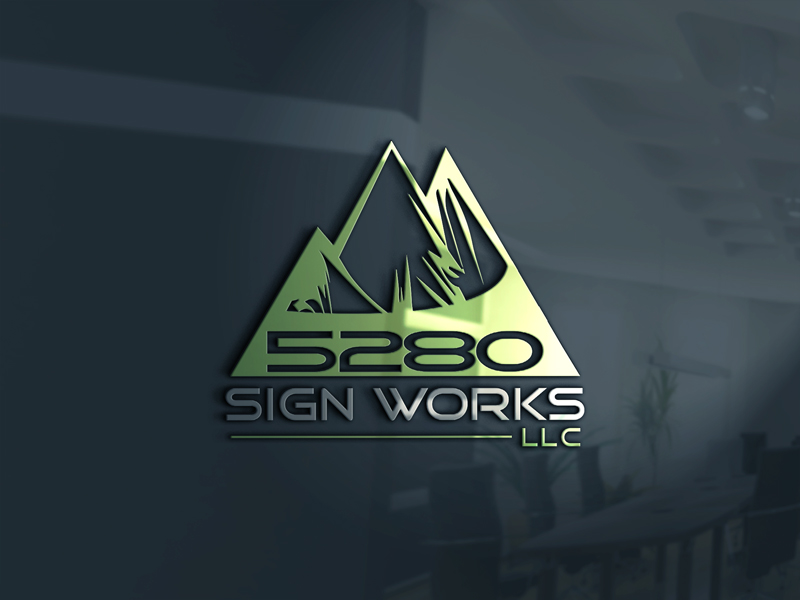 Logo Design by MoinCreation for 5280 Sign Works LLC | Design #11850845