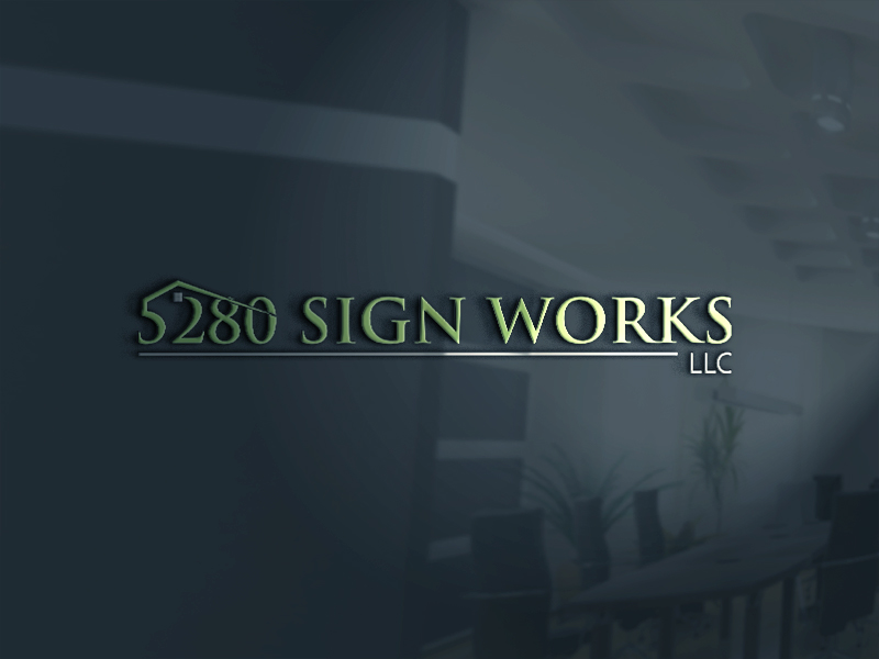 Logo Design by bs.burirbhubon13 for 5280 Sign Works LLC | Design #11848962