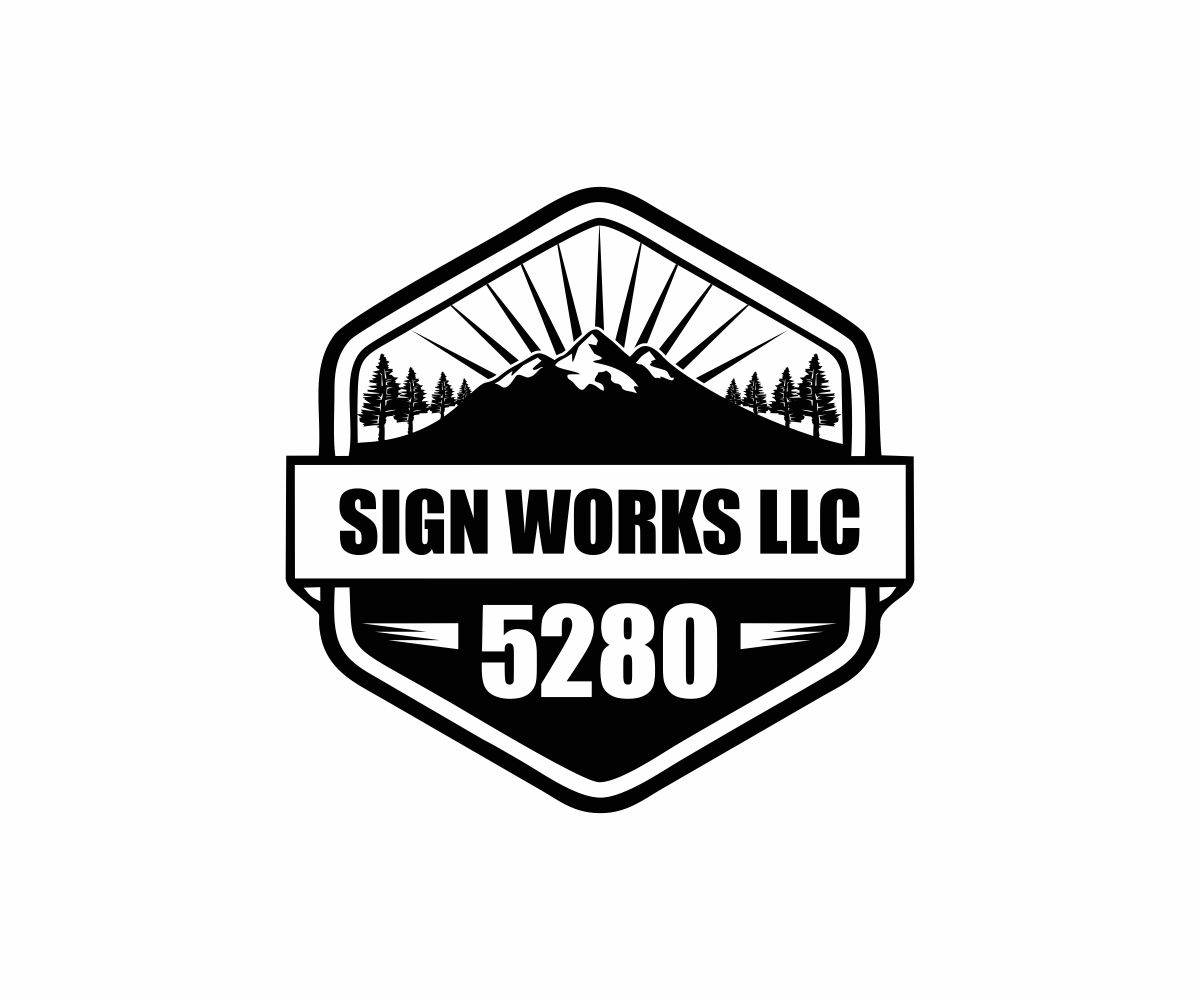 Logo Design by Khalik for 5280 Sign Works LLC | Design #11853712
