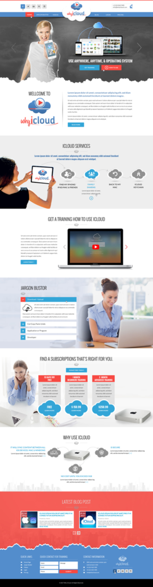 Why iCloud Grows up and Wordpress website
