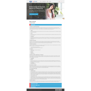 Wordpress Design by thakurvandy07 for Why iCloud | Design: #13515292
