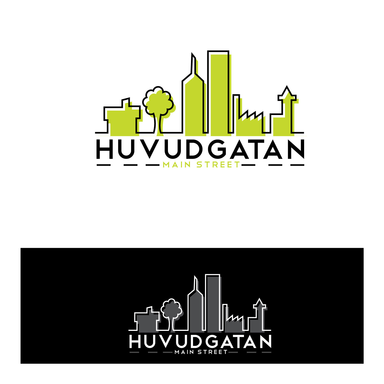 Logo Design by C1 Media for Huvudgatan Fastigheter AB | Design #11861881