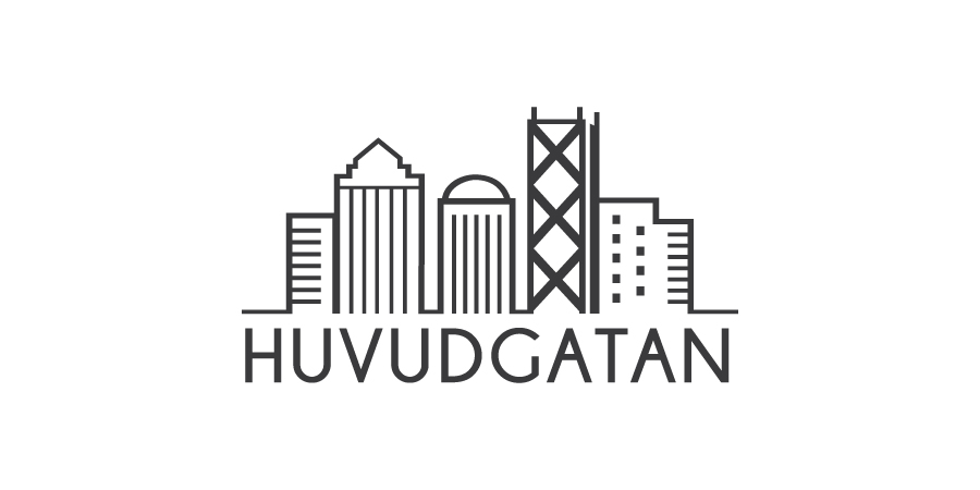 Logo-Design von debdesign für Huvudgatan Fastigheter AB | Design #11860834