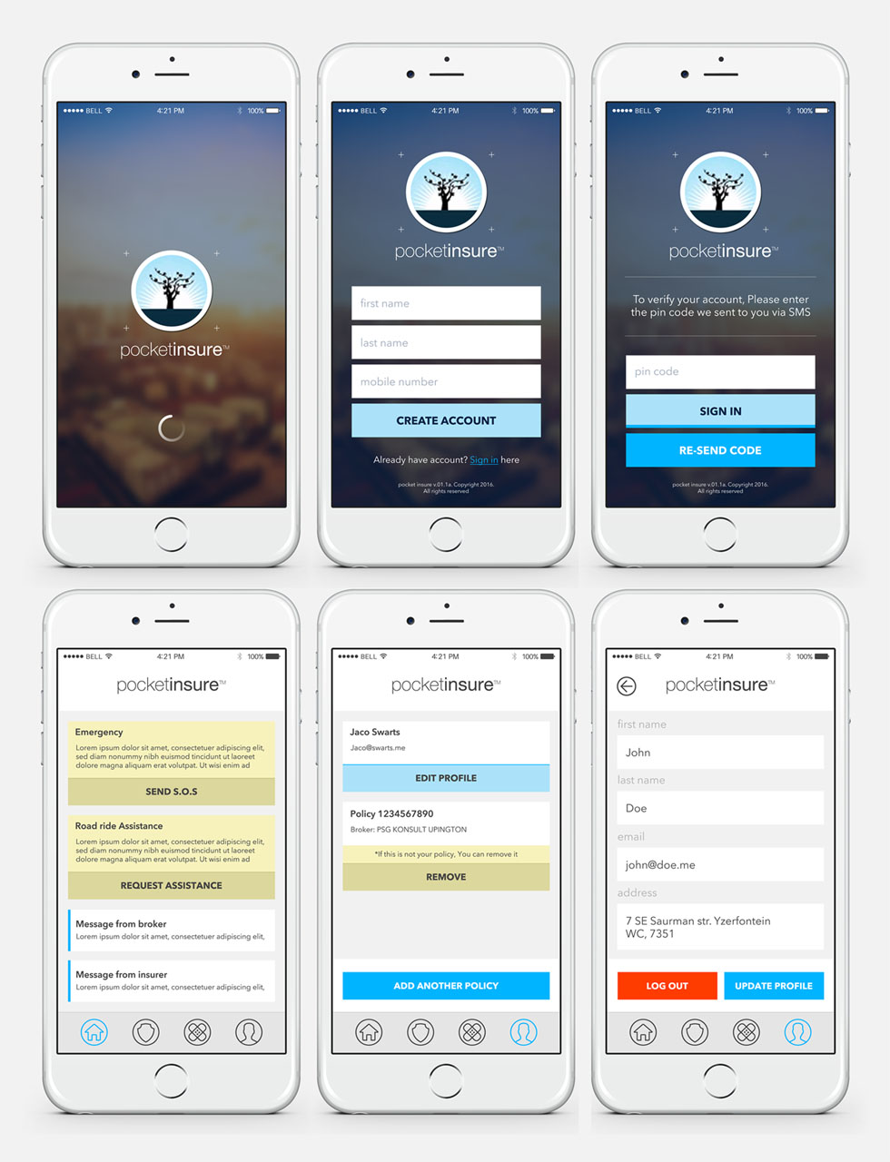 App Design by BillyAshgray for Productive.me | Design #11836366