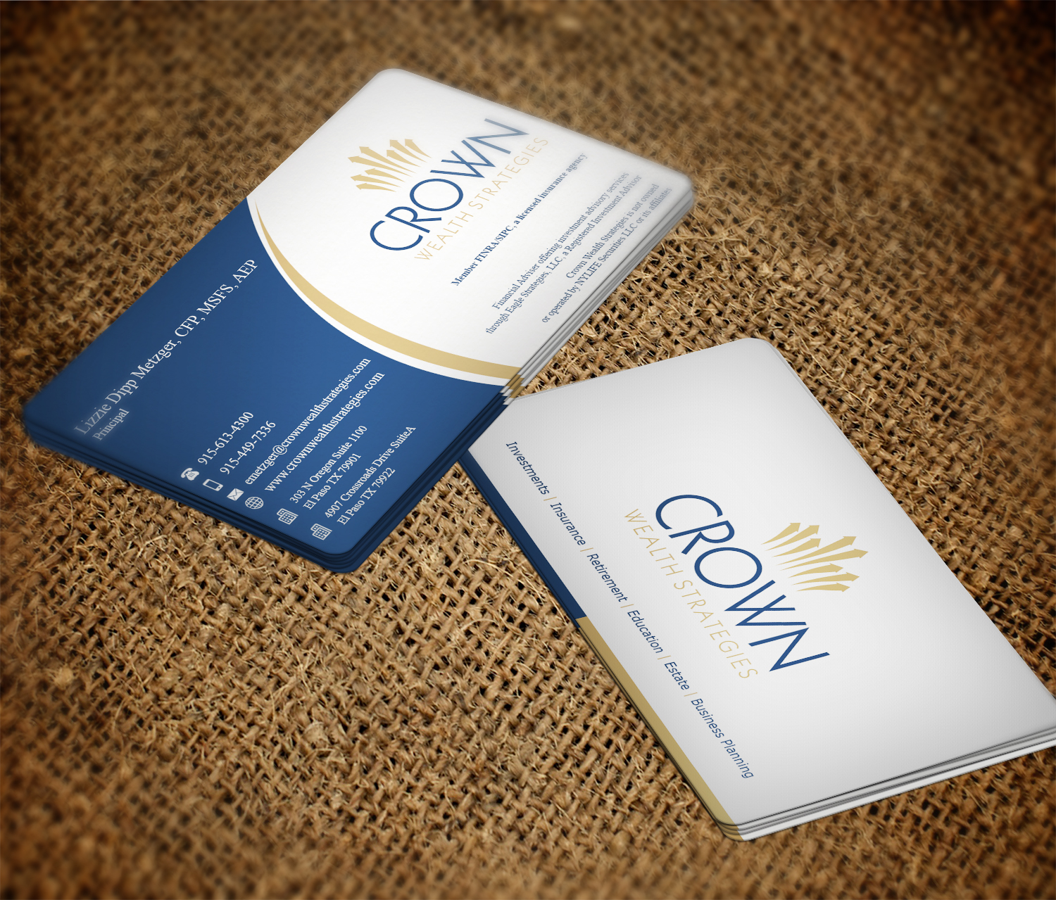 Business Card Design by EWS Webs for this project | Design #11879341