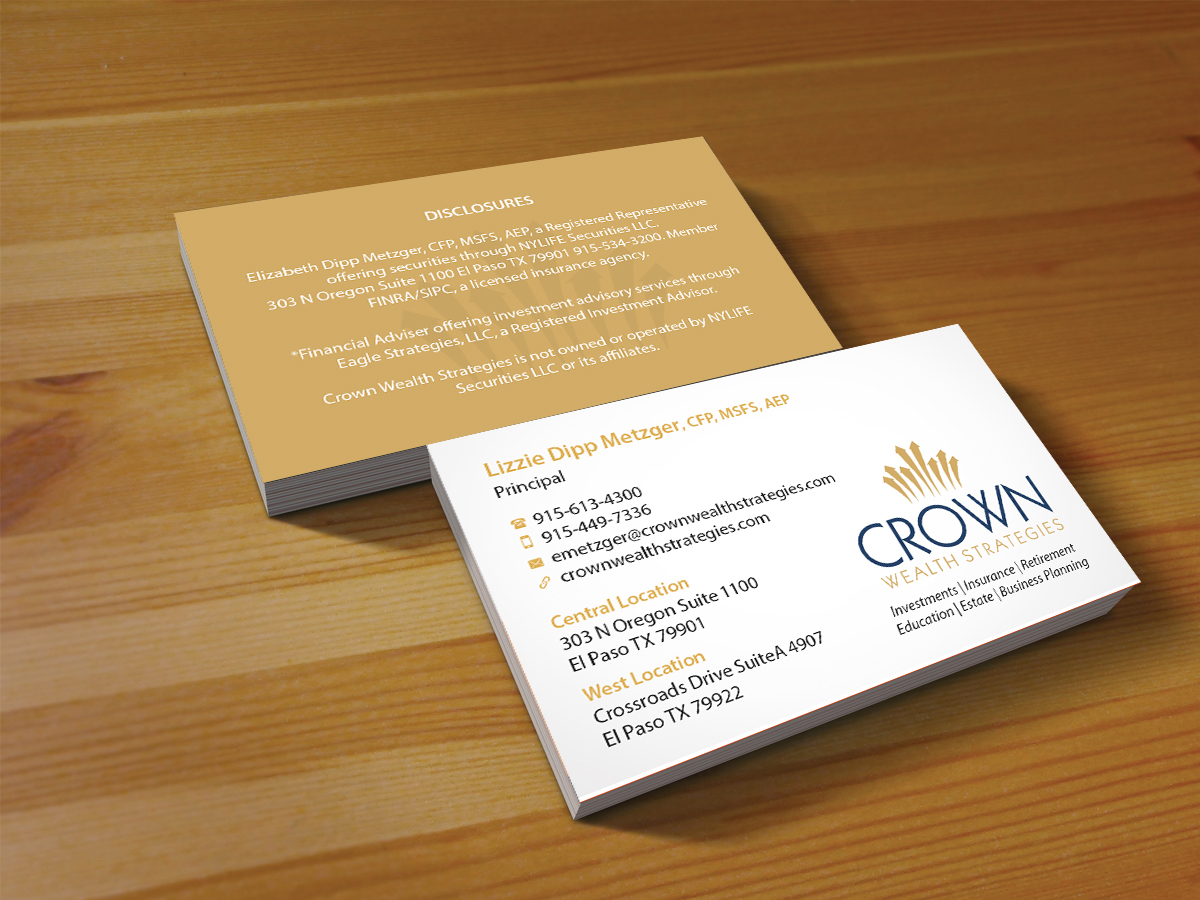 Business Card Design by Creations Box 2015 for this project | Design #11804157