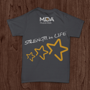 Design de T-shirt par RLW DESIGN pour Muscular Dystrophy Association | Design #11911793