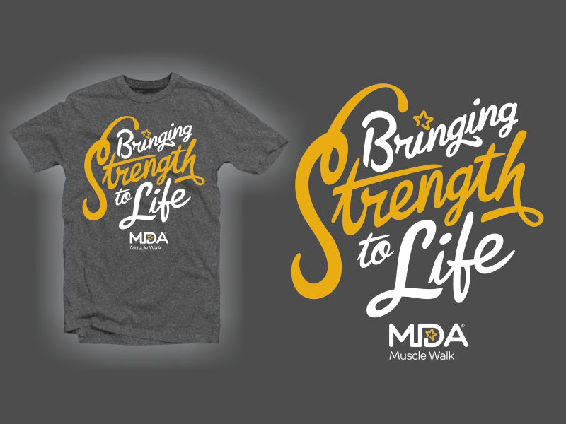 T-shirt Design by 2ndfloorharry for Muscular Dystrophy Association | Design #12135344