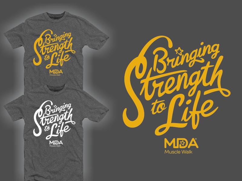 T-shirt Design by 2ndfloorharry for Muscular Dystrophy Association | Design #12135346